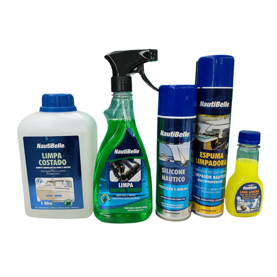 Kit Higienização HF Náutica Nautibelle - Dia dos Pais