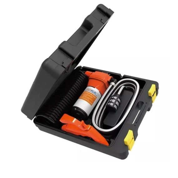 Kit Lavagem Bomba Pressurizadora Seaflo 4.5 Gpm + Mangueira + Gatilho - MALETA - 70PSI - 12v