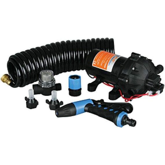 Kit Limpeza Bomba Pressurizadora Seaflo 5.0 Gpm + Mangueira + Gatilho - 24v