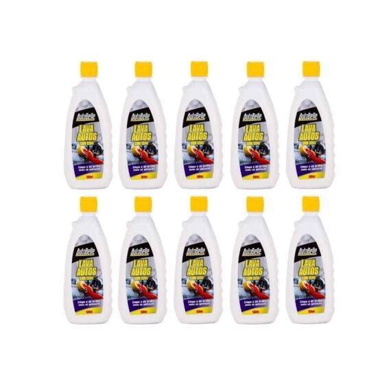 Lava Lancha c/ Cera Autobelle - 500 ml - 10 un.