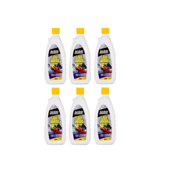 Lava Lancha c/ Cera Autobelle - 500 ml - 6 un.