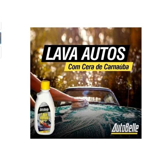 Lava Lancha c/ Cera Autobelle - 500 ml - 8 un.
