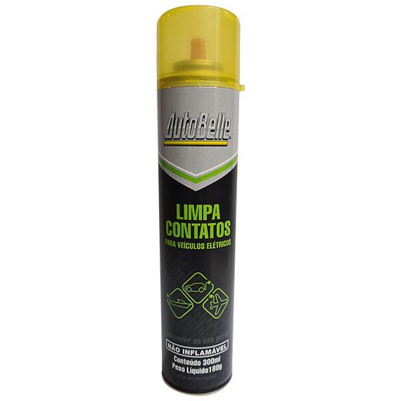 Limpa Contato para VEÍCULOS ELÉTRICOS - NÃO INFLAMÁVEL - Spray - 300ml - AUTOBELLE