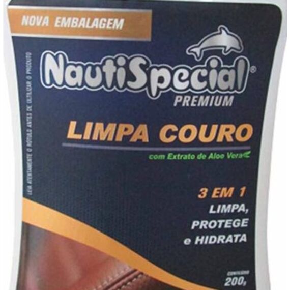 Limpa Couro c/ Aloe Vera NautiSpecial - 200 g - Pronto p/ Uso