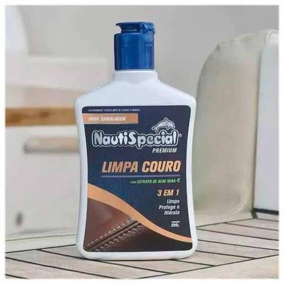Limpa Couro c/ Aloe Vera NautiSpecial - 200 g - Pronto p/ Uso