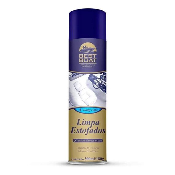 Limpa Estofados Spray Tecido e Couro - Uso Geral - Best Boat - 300 ml