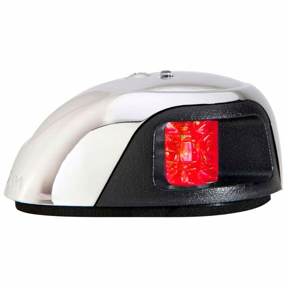 Luz de Navegação BB/BE LED c/ Tampa em INOX 316, Base em ABS Preto - Horizontal