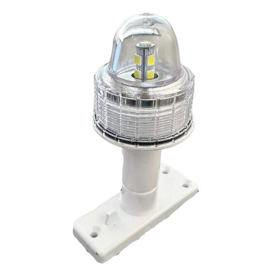 Luz de Navegação TOP Alcançado Fundeio - 9 LEDs - Branca - 15cm
