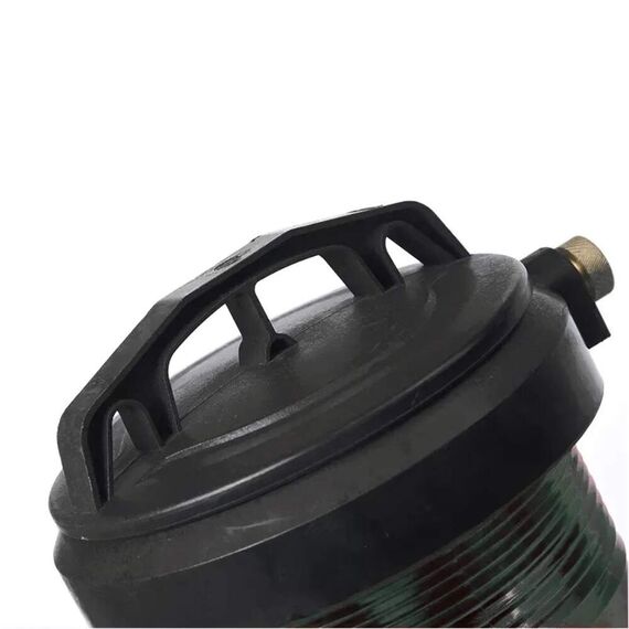 Luz de Navegação Top Dupla - Lente Verde 360°, Corpo em ABS Preto - HORIZONTAL - Acima 50m