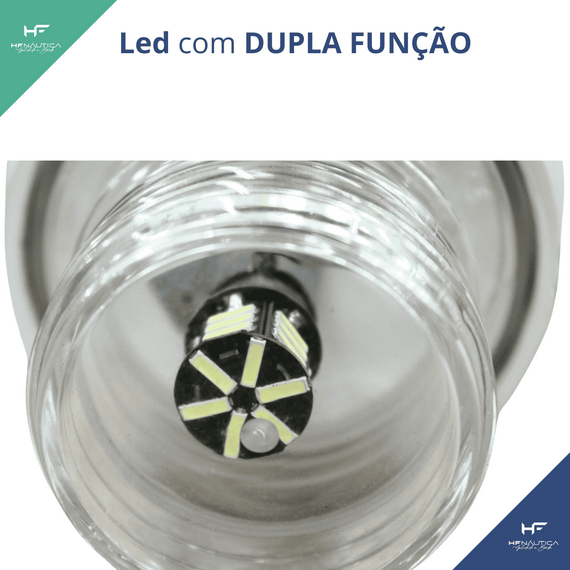 Luz de Navegação e Atracação / Strobo de TOP LED - 2,2 Milhas Náuticas