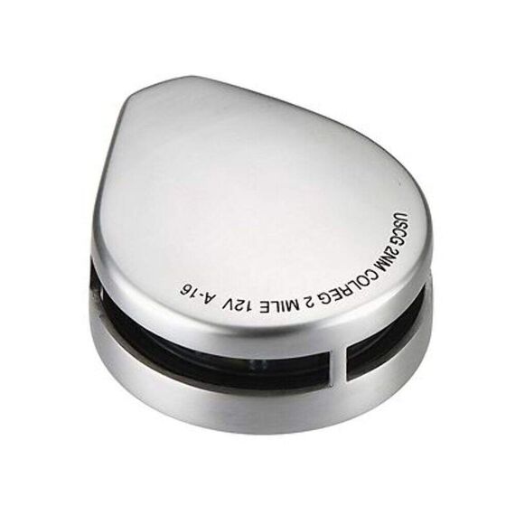 Luz de Proa Bicolor LED em INOX, Base Emborrachada - Horizontal