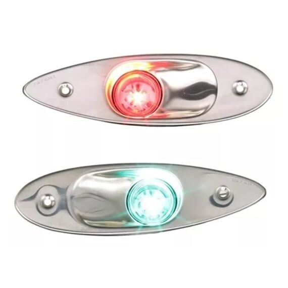 Luz Olho de Tubarão em LED em Aço INOX - Seachoice