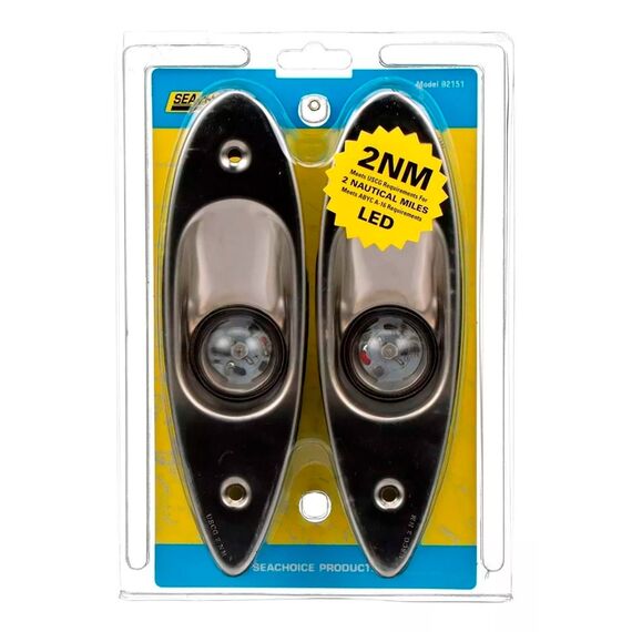 Luz Olho de Tubarão em LED em Aço INOX - Seachoice