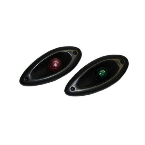 Luz Olho de Tubarão em LED - PAR - c/ Acabamento em ABS Preto