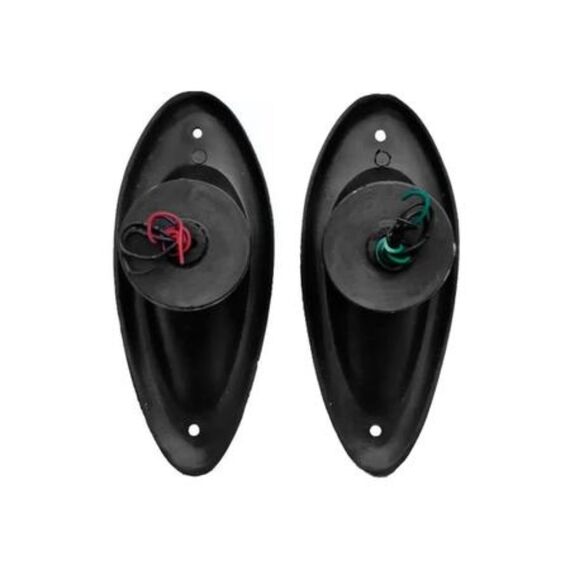 Luz Olho de Tubarão em LED - PAR - c/ Acabamento em ABS Preto