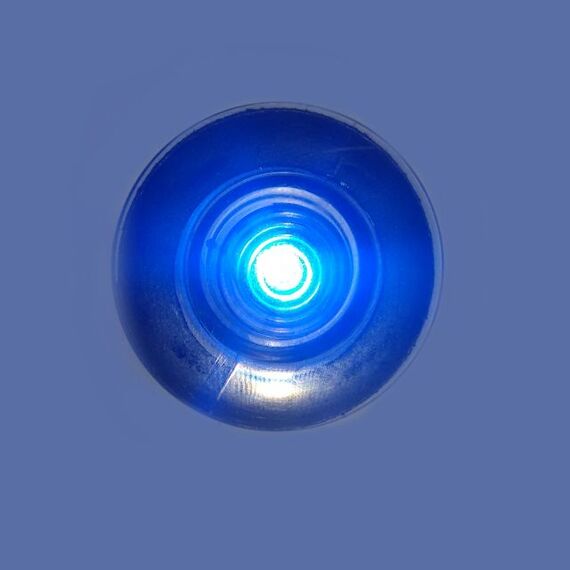 Luz p/ Viveiro / Deck / Cortesia em ABS a Prova De Água - LED Azul - 12 V - Embutir