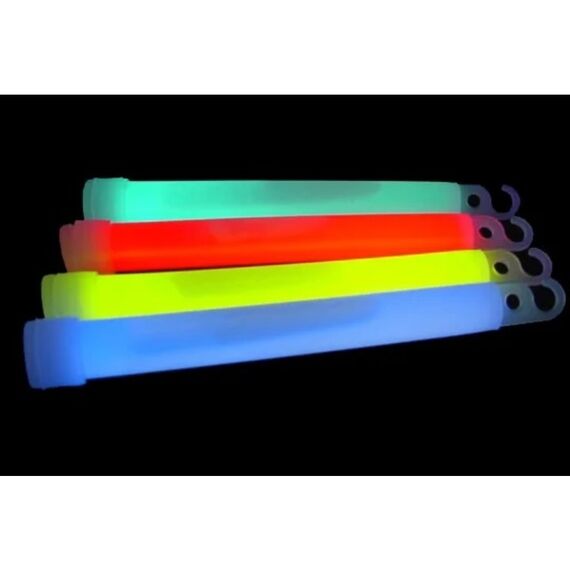 Luz Química Bastão Luminoso 15 Cm - Tipo Cyalume Amarelo