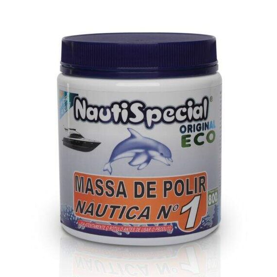 Massa de Polir Número 1 - Base c/ Água - NautiSpecial - 800 g