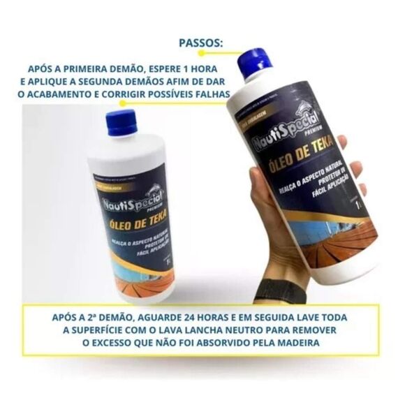 Oleo de Teka NautiSpecial - 1 litro