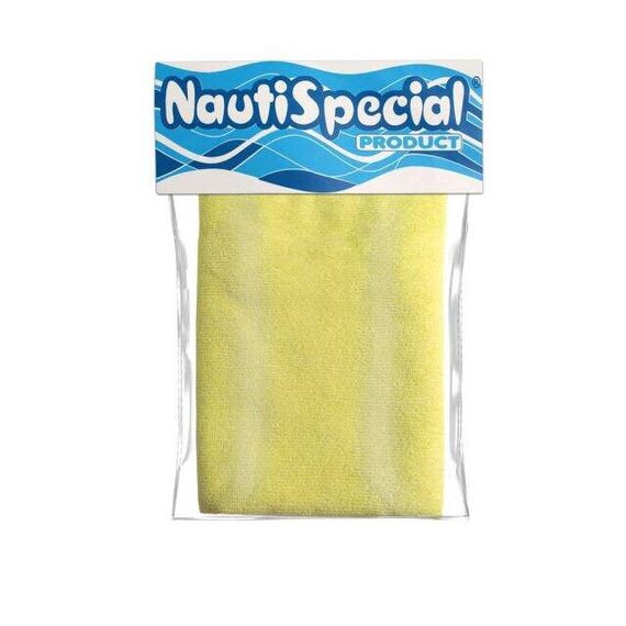 Pano de Microfibra p/ Lavar Lancha NautiSpecial - 40 x 75 - Amarelo