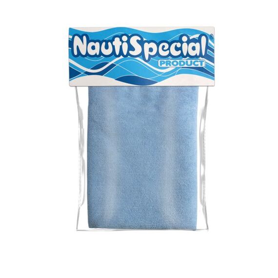 Pano de Microfibra p/ Lavar Lancha NautiSpecial - 40 x 75 - Azul