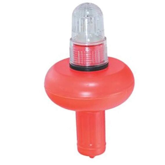 Sinalizador Náutico Boia 4 LEDs - Luz Strobo p/ Redes e Pesca