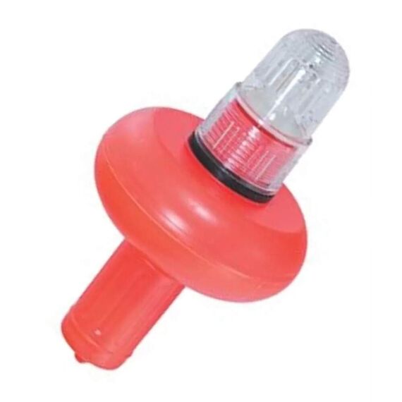 Sinalizador Náutico Boia 4 LEDs - Luz Strobo p/ Redes e Pesca