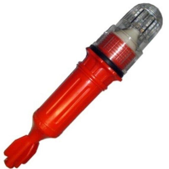 Sinalizador Náutico em Super LED - Luz Strobo p/ Redes e Pesca - Colorido