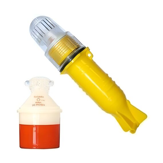 Sinalizador Náutico Torpedo 5 LEDs - Luz Strobo p/ Redes e Pesca - Marine Star