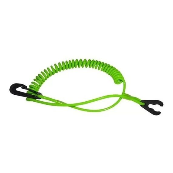 Chave Corta Corrente c/ Mosquetão Plástico p/ Motor Kawasaki - Verde