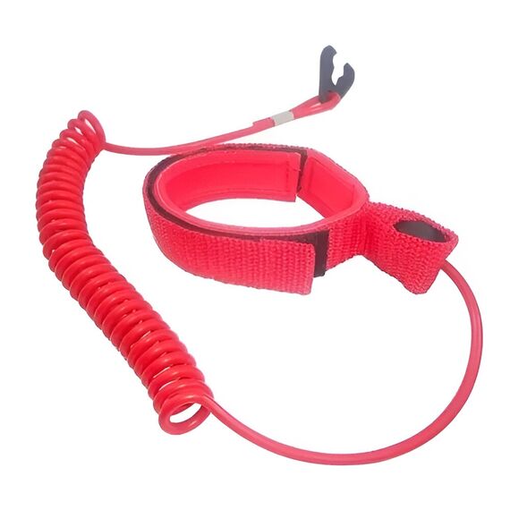 Chave Corta Corrente c/ Trava e Pulseira de Velcro p/ Motor Yamaha
