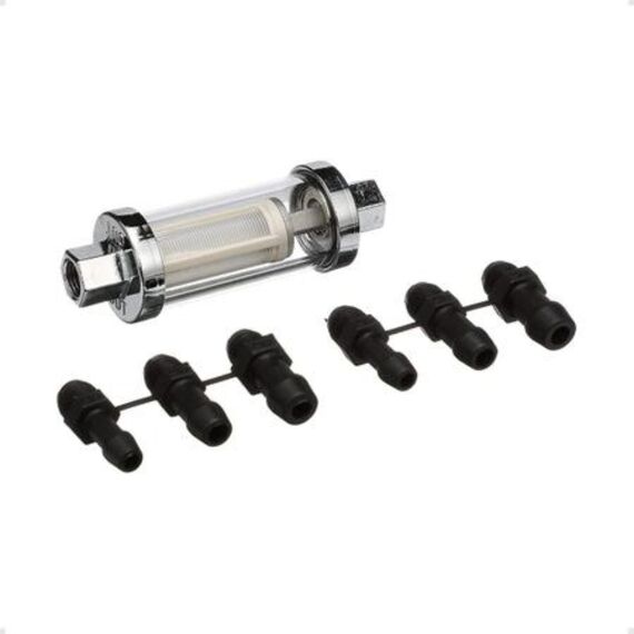 Filtro de Combustível em Linha - Inox/Vidro - Universal - Seachoice