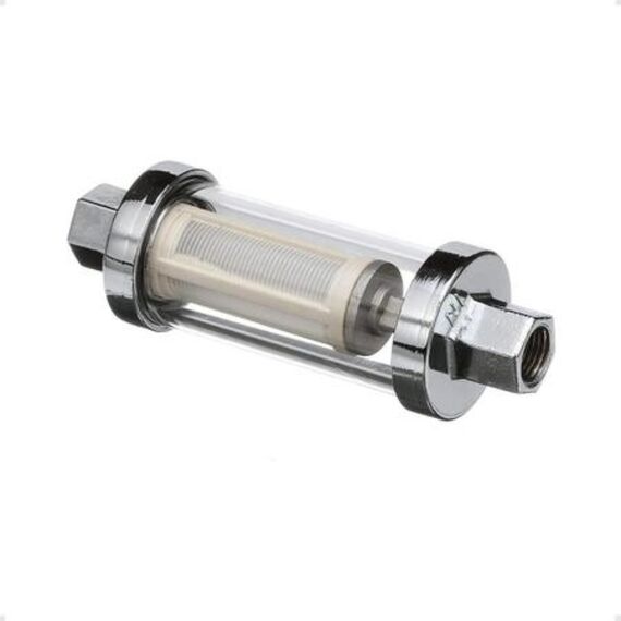 Filtro de Combustível em Linha - Inox/Vidro - Universal - Seachoice