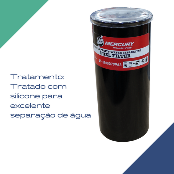 Filtro de Combustível Original Mercury - 8M0079963