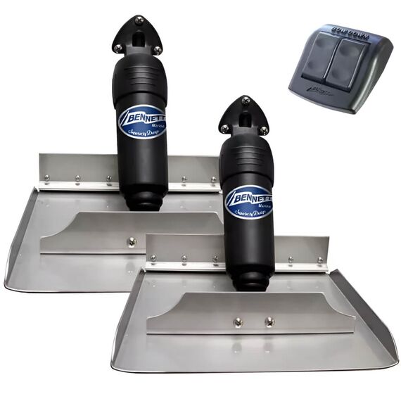 Kit Flap Estabilizador Elétrico Bennett s/ Indicador - 12 x 18 polegadas