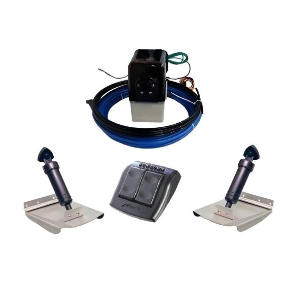 Kit Flap Estabilizador Hidráulico Bennett s/ Indicador - 12 x 24 polegadas