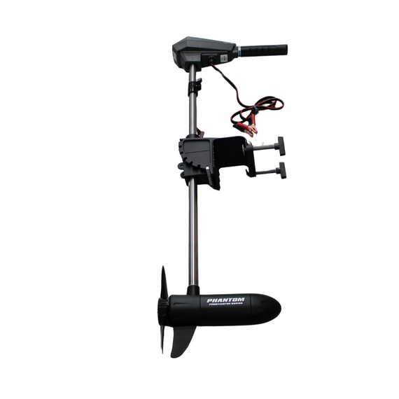 Motor Elétrico Marine PHANTOM - 34 Libras - Haste 36" - AGUA DOCE - COM MEDIDOR / DIGITAL -12V - MODELO : FW PHFW34M