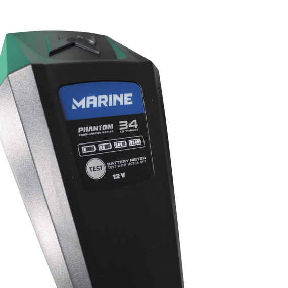 Motor Elétrico Marine PHANTOM - 34 Libras - Haste 36" - AGUA DOCE - COM MEDIDOR / DIGITAL -12V - MODELO : FW PHFW34M