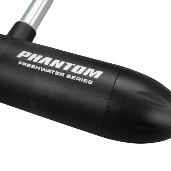 Motor Elétrico Marine PHANTOM - 34 Libras - Haste 36" - AGUA DOCE - COM MEDIDOR / DIGITAL -12V - MODELO : FW PHFW34M