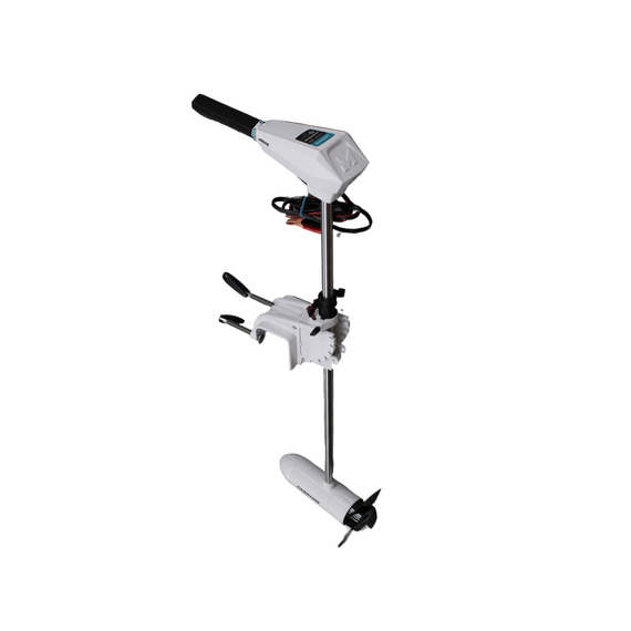 Motor Elétrico Marine PHANTOM - 54 Libras - Haste 42" - AGUA SALGADA - COM MEDIDOR -12V - MODELO: FW PHSW54M