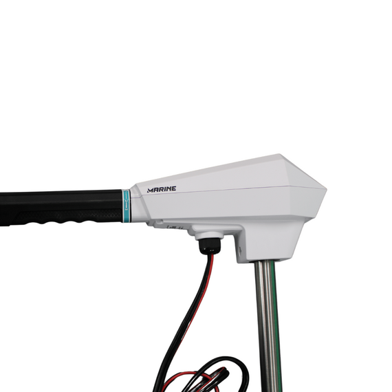 Motor Elétrico Marine PHANTOM - 54 Libras - Haste 42" - AGUA SALGADA - COM MEDIDOR -12V - MODELO: FW PHSW54M