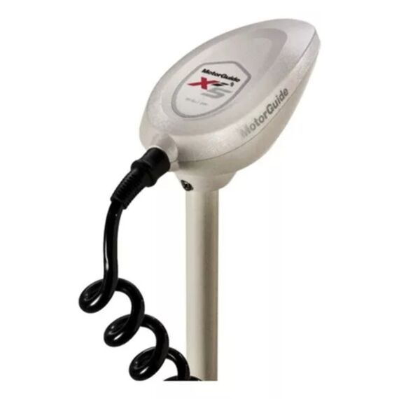 Motor Elétrico MotorGuide W75 75 Libras, 60 Pol, 24 V, Água Salgada, Wireless