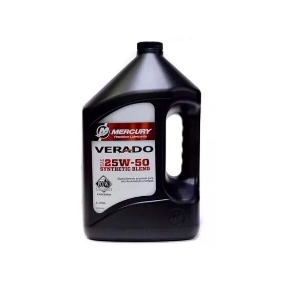 Óleo Sintético Verado p/ Motores de Popa 4T - 8 Litros