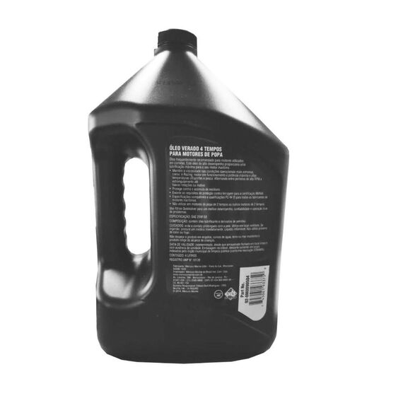 Óleo Sintético Verado p/ Motores de Popa 4T - 8 Litros