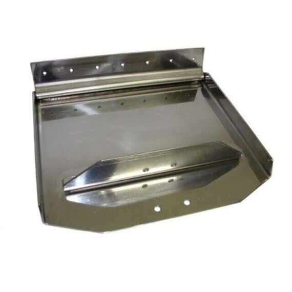 Placa em Aço INOX p/ Flap Hidráulico - PAR - 12X9 pol