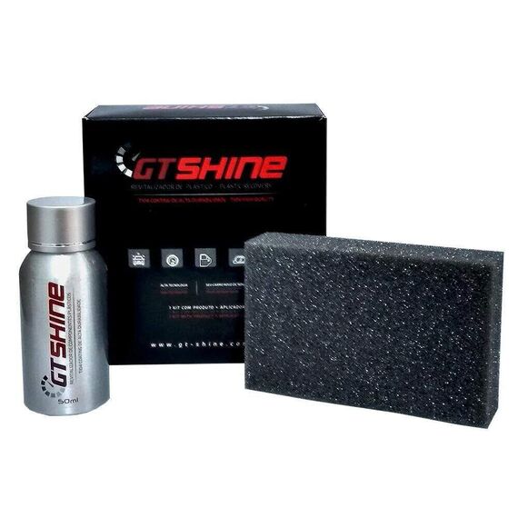 Revitalizador de Plásticos GT-Shine c/ Aplicador - 50 ml