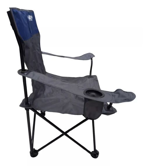 Cadeira Dobravél com Porta Copos - Marine M-CDCG - até 110 kilos - 90cm