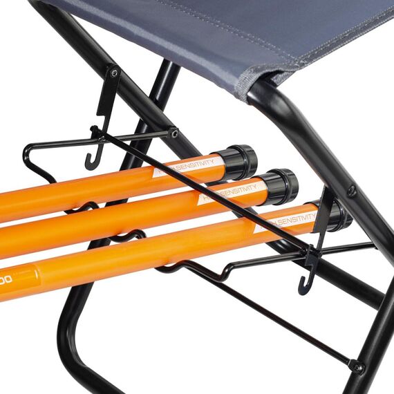 Cadeira Dobrável Pescador com Porta Varas Integrado - 120KG - M-CDP