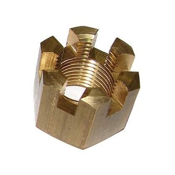 Espaçador / Arruela de Encosto c/ Porca Hélice Mercury / Mariner 135 a 250 HP (Mod: V6)