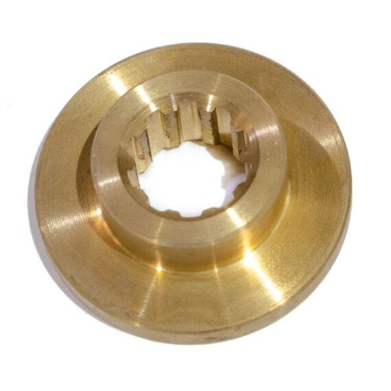 Espaçador / Arruela de Encosto c/ Porca Hélice Mercury / Mariner 18 / 25 HP (Mod: Americano)